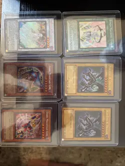 YuGiOh Red-Eyes B. Dragon SDJ-001 1st Edition Starter Deck Joey Vintage - Image 1