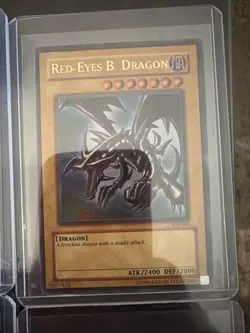 YuGiOh Red-Eyes B. Dragon SDJ-001 1st Edition Starter Deck Joey Vintage - Image 3