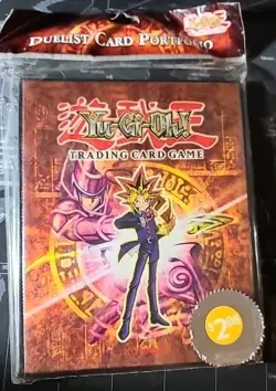 YuGiOh Vintage Collection Binder Book Trading Card Game 1996 Yugi Konami - Image 1