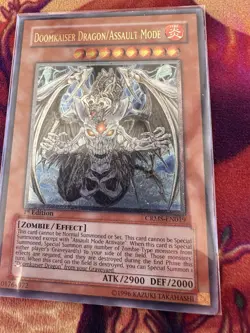 Yugioh Doomkaiser Dragon/assault Mode Ultimate Rare 1st Edition - Image 1