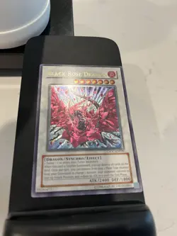 Black Rose Dragon ULTIMATE RARE CSOC NM! Retro Yu-Gi-Oh! Akiza Synchro Unlimited - Image 1