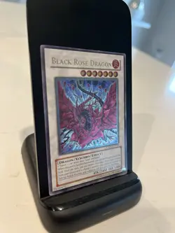 Black Rose Dragon ULTIMATE RARE CSOC NM! Retro Yu-Gi-Oh! Akiza Synchro Unlimited - Image 2