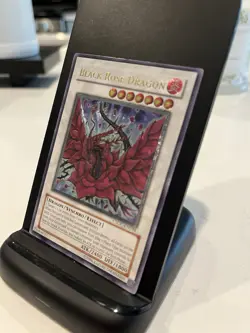 Black Rose Dragon ULTIMATE RARE CSOC NM! Retro Yu-Gi-Oh! Akiza Synchro Unlimited - Image 3