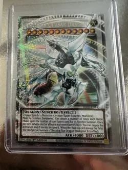 RA05-EN143 Shooting Quasar Dragon Extended Art Starlight Rare YuGiOh Pack Fresh - Image 1