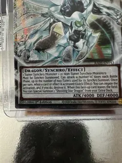 RA05-EN143 Shooting Quasar Dragon Extended Art Starlight Rare YuGiOh Pack Fresh - Image 3