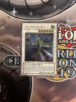 (MC) Yugioh Splendid Rose 1st Edition Ultimate Rare TSHD-EN043 VLP - Image 1