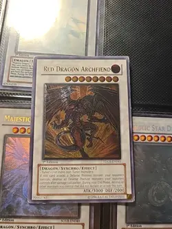 Yu-Gi-Oh! TCG Red Dragon Archfiend The Duelist Genesis TDGS-EN041 1st Edition - Image 1