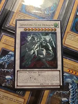 Shooting Star Dragon Synchro Effect Ultimate Rare 1st Ed STBL-EN040 - Image 1