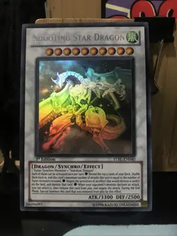 Shooting Star Dragon STBL-EN040 Ghost Rare 1st Edition Yugioh NM - Image 1