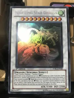 Shooting Star Dragon STBL-EN040 Ghost Rare 1st Edition Yugioh NM - Image 2