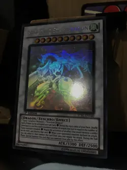 Shooting Star Dragon STBL-EN040 Ghost Rare 1st Edition Yugioh NM - Image 4