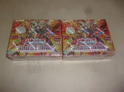 LOT OF (2) YU GI OH LEGENDARY DUELISTS SOULBURNING VOLCANO BOOSTER BOXES - Image 1