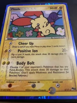Plusle 5/17 - POP Series 3 - Holo Pokemon Card - LP Condition - Image 1