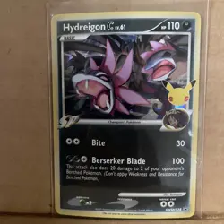 Hydreigon C lv.61 SWSH138 SWSH: Sword & Shield Promo Card Holo Black star promo - Image 1