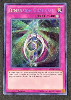 Dimension Guardian mvp1-ens24 1st Edition (NM) Secret Rare Yu-Gi-Oh! - Image 1