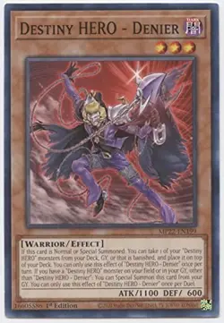 Yu-Gi-Oh! - Destiny Hero - Denier - MP22-EN199 - Common - 1st Edition - NM/M - Image 1