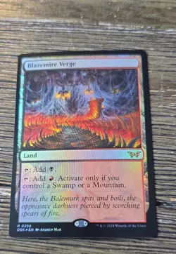 Blazemire Verge Prerelease Cards Foil - Image 1