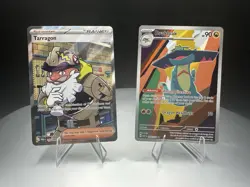 Pokemon TCG 2 Card Lot Tarragon UR 116/088 + Drakloak IR 248/217 NM/M Holo - Image 1