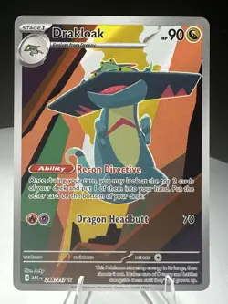 Pokemon TCG 2 Card Lot Tarragon UR 116/088 + Drakloak IR 248/217 NM/M Holo - Image 4