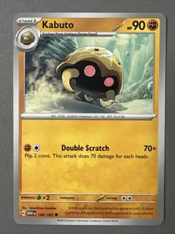 Pokemon TCG * Scarlet & Violet 151 Card * 140/165 Kabuto Uncommon * FRESH PK - Image 1