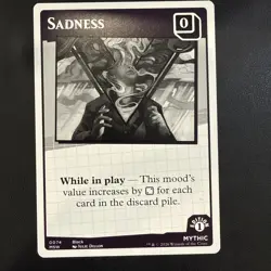 MTG Secret Lair Mood Swings - Sadness - Mythic - Card # 0074 - Image 1