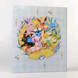 Eevees Pokemon Card Game Collection Binder File 10 Sheets Holds 180 Cards - Image 1