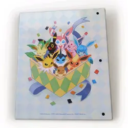 Eevees Pokemon Card Game Collection Binder File 10 Sheets Holds 180 Cards - Image 2
