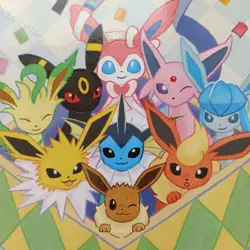 Eevees Pokemon Card Game Collection Binder File 10 Sheets Holds 180 Cards - Image 4