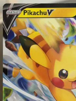 Pikachu V SWSH285 SWSH: Sword & Shield Black Star Promo Card LP/NM - Image 2