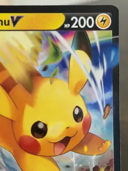 Pikachu V SWSH285 SWSH: Sword & Shield Black Star Promo Card LP/NM - Image 3
