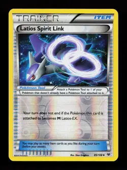 Latios Spirit Link 85/108 Reverse Holo XY - Roaring Skies Pokemon Card - Image 1