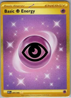Basic Psychic Energy - 207/165 SV: Scarlet & Violet 151 - Pokemon Card - NM - Image 1