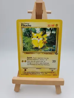 Red Cheeks Pikachu 60/64 Pokemon Card Jungle Set 1999 NM - Image 1