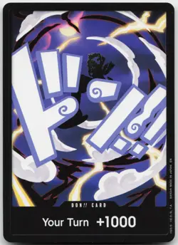 DON!! Card (GEAR5 Luffy) One Piece Premium Booster -The Best- Vol. 2 - NM - Image 1