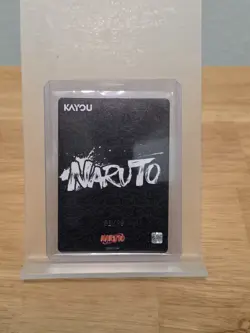 Naruto Kayou ASP Serialized Neji Hyuga #61/99 Ultra Rare Chase Card 64 palms - Image 2