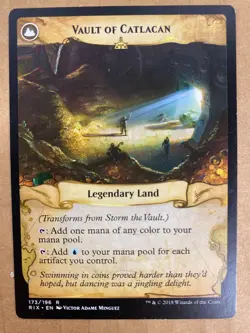 MTG 1x Storm the Vault # 173 Rivals of Ixalan Magic the Gathering Card x1 NM - Image 2