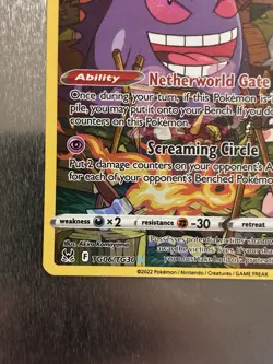 Pokemon Gengar TCG TG06/TG30 Lost Origin Trainer Gallery Holo Card NM Condition - Image 2