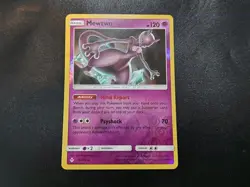 Mewtwo 75/214 Unbroken Bonds Pokemon Reverse Holo Rare Pokemon Card NM - Image 1
