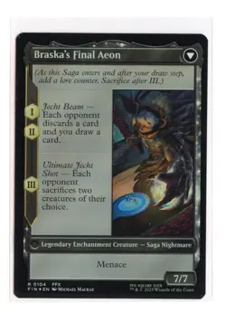 Jecht, Reluctant Guardian R 104 Foil Final Fantasy MTG Card NM - Image 2