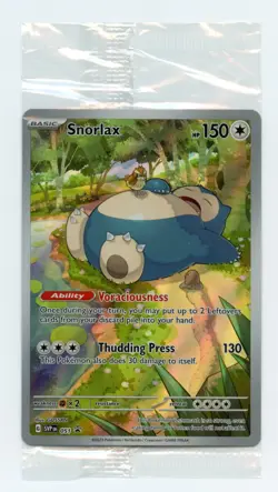 Snorlax 051 Promo Holo SV: Scarlet & Violet Promo Cards Pokemon English Sealed - Image 1