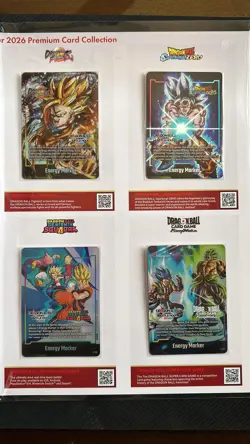 Dragon Ball Battle Hour 2026 Premium Card Collection Bandai English SEALED - Image 4