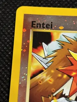 Entei 34 WOTC Black Star Promo - Holo Pokemon Card NM - SWIRL - Image 5
