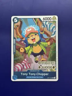 One Piece Card Game Tony Tony Chopper OP11-053 UC Judge Pack Foil Promo English - Image 1