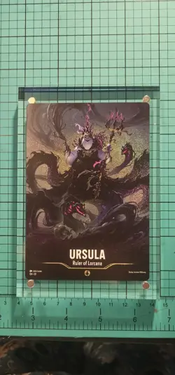 Ursula (Sea Witch Queen) Enchanted Promo Store Championship Card Ursula’s Return - Image 1