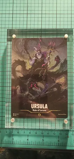 Ursula (Sea Witch Queen) Enchanted Promo Store Championship Card Ursula’s Return - Image 2
