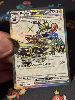 Pokemon Cards Revavroom ex 081/064 Full Art Secret Rare Shrouded Fable - (NM) - Image 2