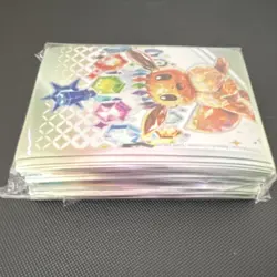 Pokemon Eevee Multicolor Card Sleeves 65 Pack 2025 30-10242-101 Plastic - Image 3