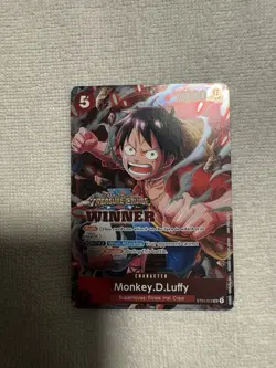 2023 One Piece Monkey D. Luffy ST01-012 SR Winner Pack Vol. 5 - Image 1