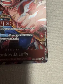 2023 One Piece Monkey D. Luffy ST01-012 SR Winner Pack Vol. 5 - Image 4