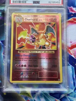 Pokemon Evolutions 2016 Reverse Holo Charizard Card 11/108 PSA 8 - Image 3